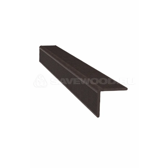 Уголок из ДПК Savewood тёмно-коричневый
